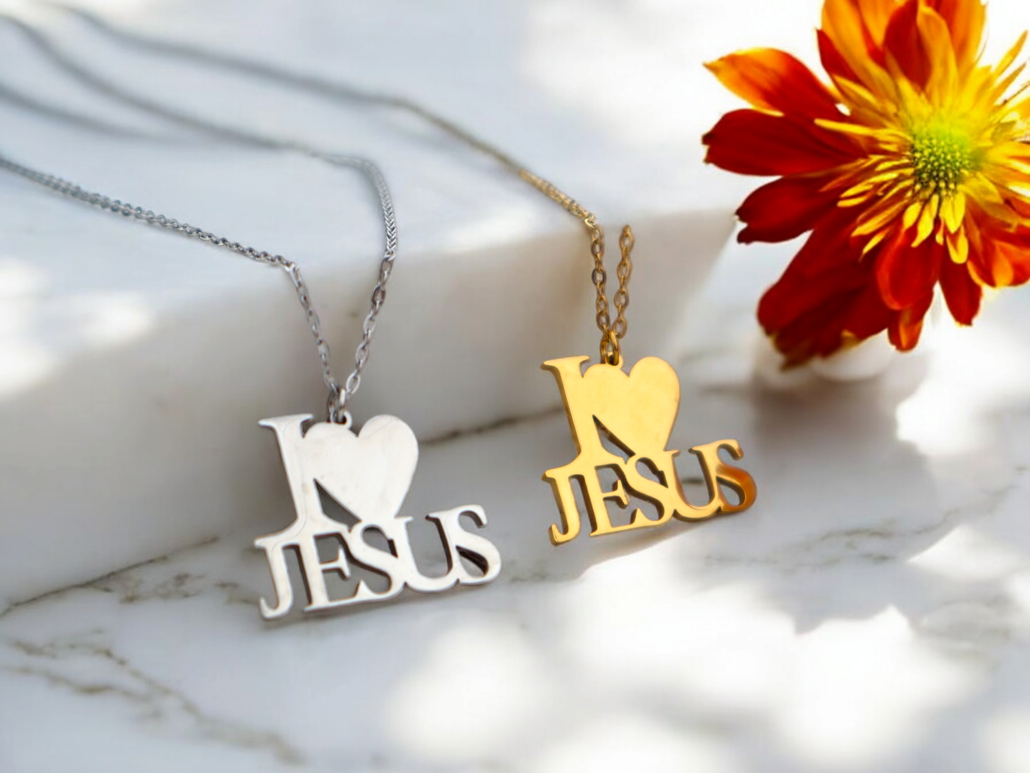 I Love Jesus Necklace