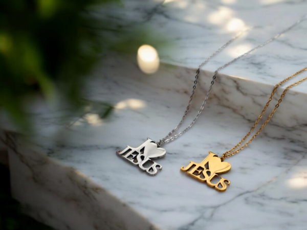 I Love Jesus Necklace - Image 3